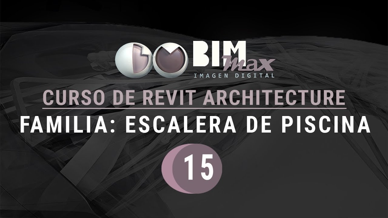 FAMILIAS en Revit ✅ Modelar COMPONENTE: ESCALERA PISCINA con EXTRUSIÓN, REVOLUCIÓN y BARRIDO