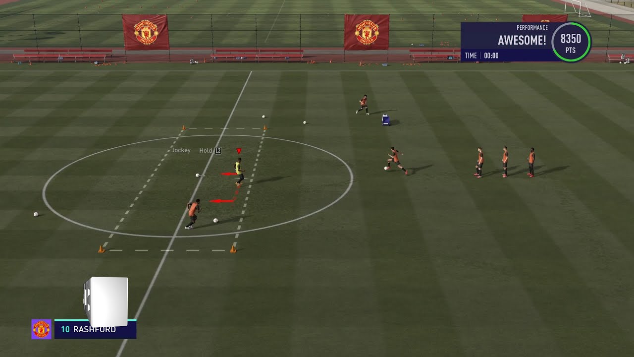 Fifa 21 Skill Games Hold The Line Defending