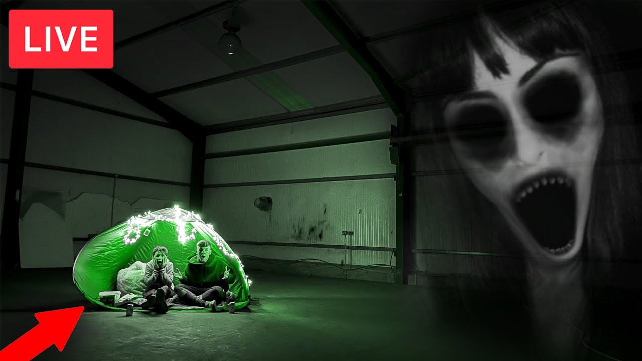 I Spent the Night in an ABANDONED Warehouse & I regret it....
