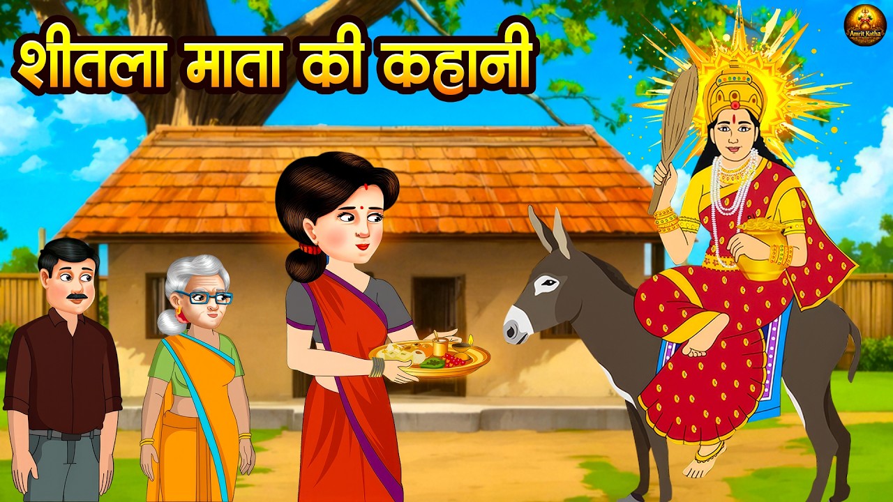 शीतला माता की कहानी - Sheetla mata ki kahani - शीतला माता की कथा - sheetla mata ki katha - #katha