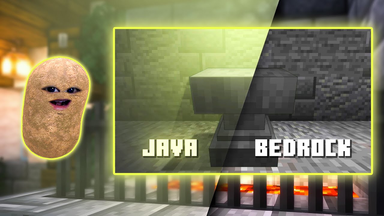 ចឹងក៏ខុសគ្នាដែរ Minecraft Bedrock and Java