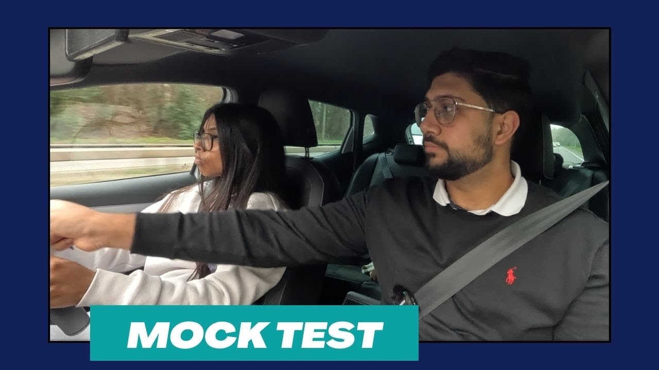 I HAD TO TAKE CONTROL | Mock Driving Test