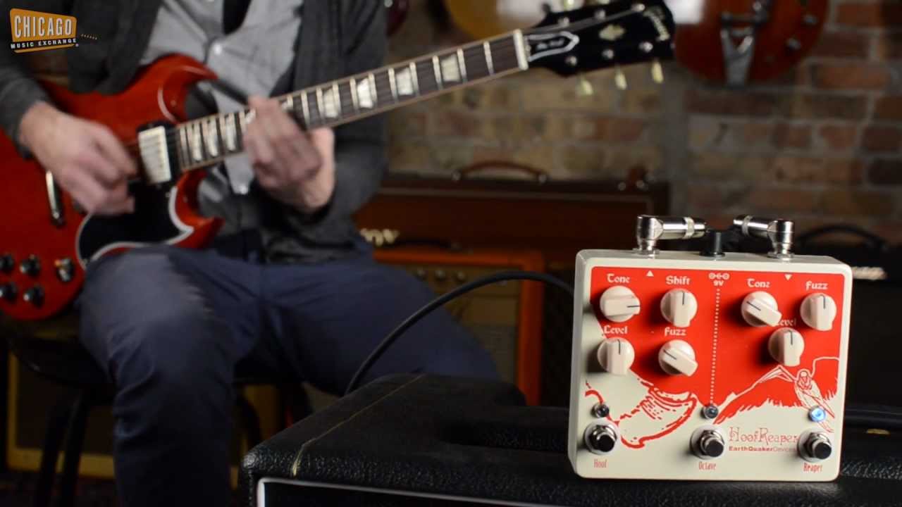 EarthQuaker Devices Hoof Reaper Dual Octave Fuzz | Демонстрация CME Gear | Джоэл Бауман