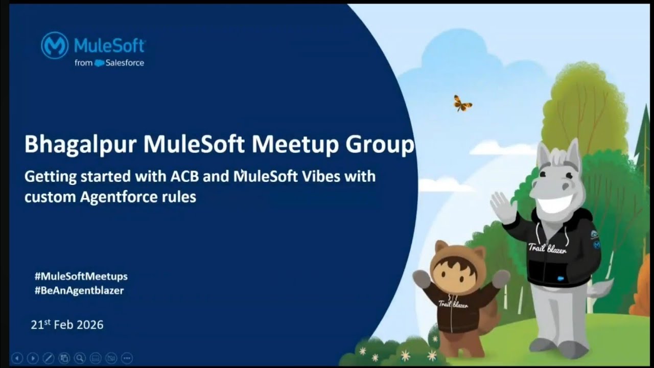 Bhagalpur MuleSoft meetup #3 - Get started with ACB and MuleSoft vibes with custom rules. #mulesoft 