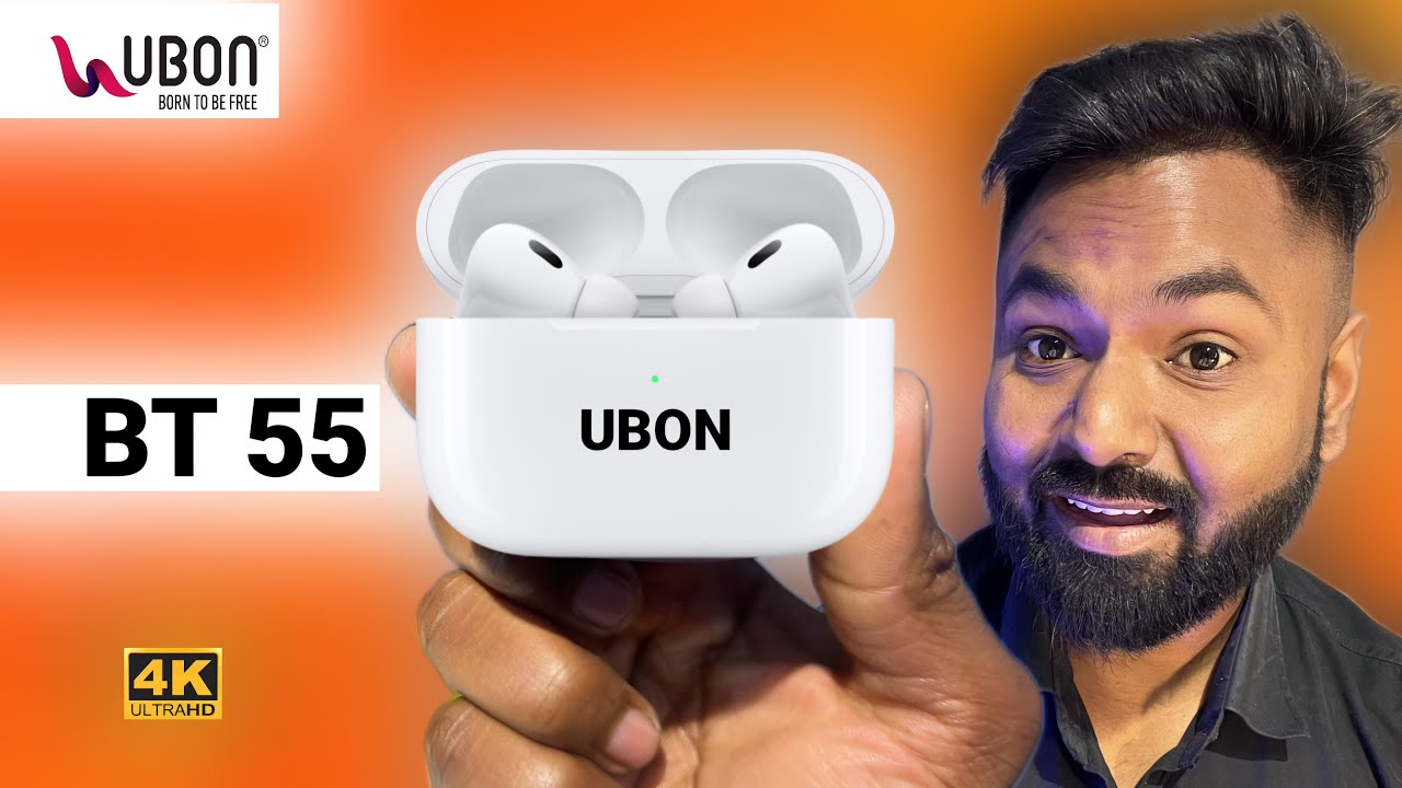 Ubon BT 55 Earbuds Review & Price || Ubon bt 55 Tws Earbuds || Ubon bt 55 Airpods Unboxing Gadgets