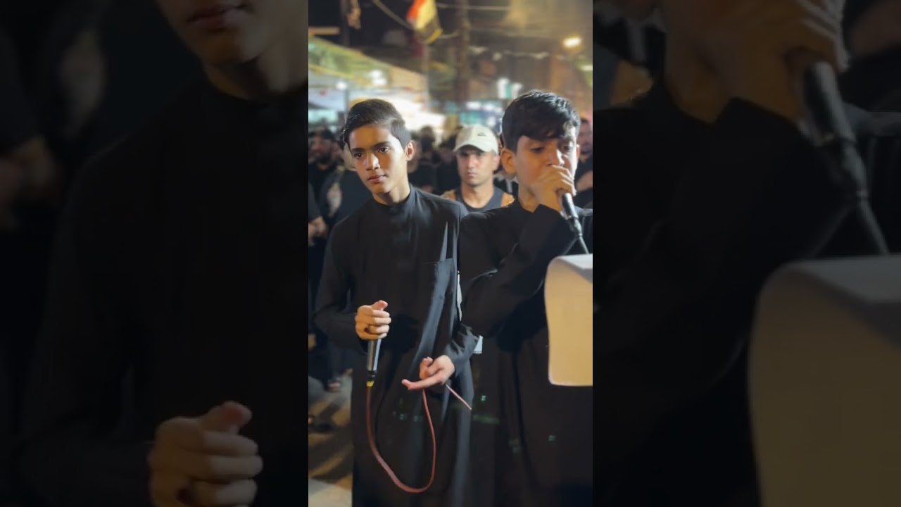 قصيدة اليوم السادس من محرم الحرام الرادود محمد رضا الفاطمي والرادرد حسين شهيد السامي