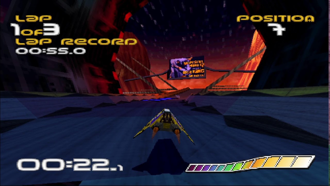 Wipeout PS1 Longplay