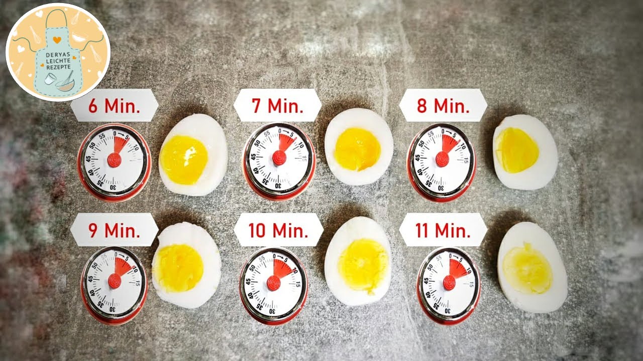 Eier richtig kochen: Koch- und Backvideoanleitung für Kinder und Anfänger