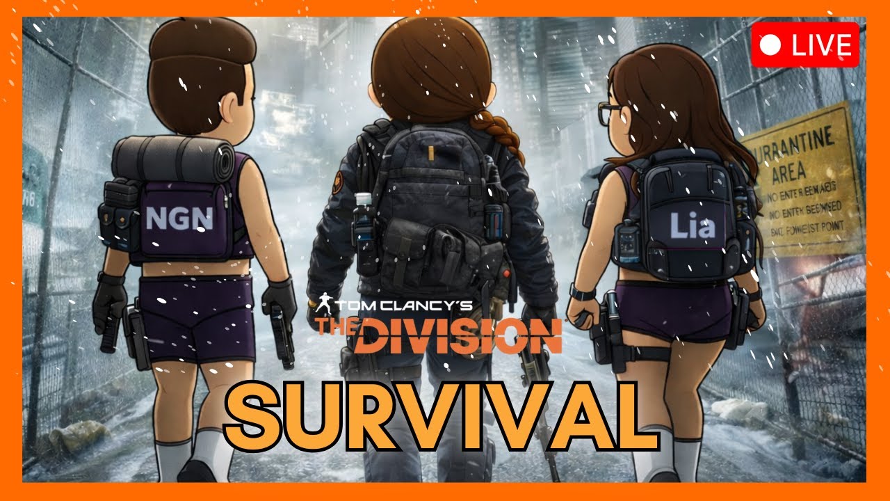 Friday Night Survival! | The Division Live Stream