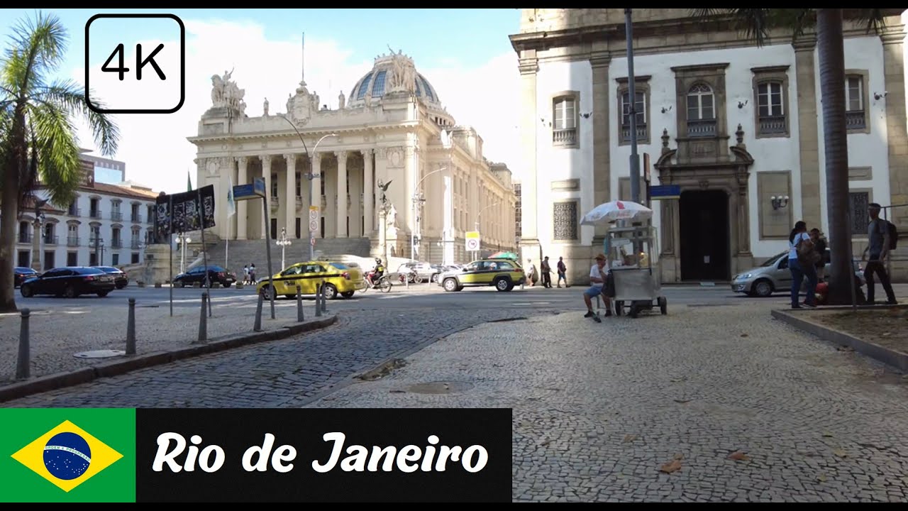 Rio de Janeiro Downtown | 🇧🇷 | Brazil |【4K】