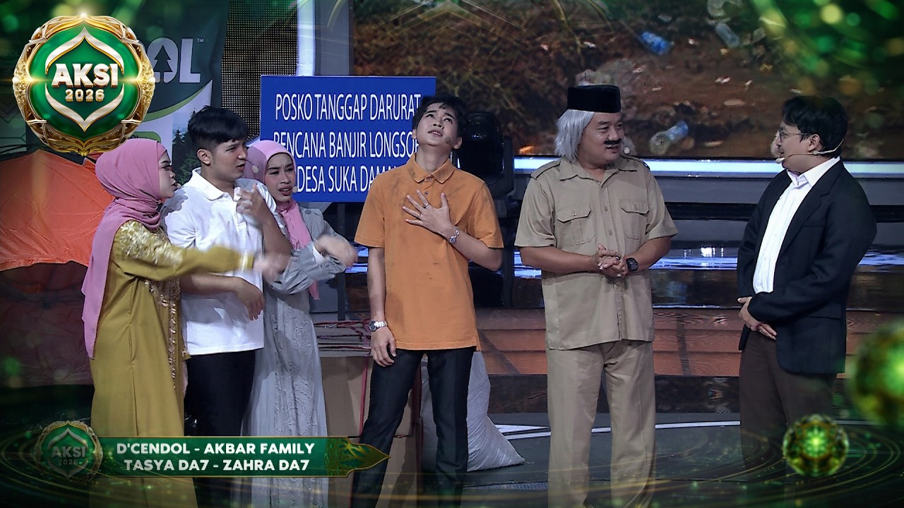 Cendol Time! Orang pada Kebanjiran! Dikira Donatur, Ternyata yang Bikin Hancur | AKSI Indosiar 2026