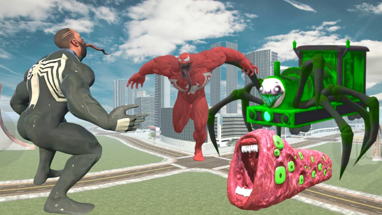 Franklin Become Venom To Fight Ghost Creatures 🥴 || Indian Bike Driving 3D🥶!!