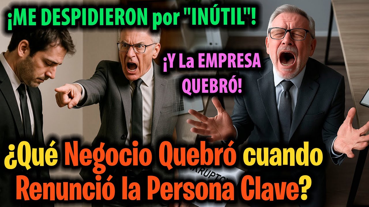 Historias de EMPRESAS que colapsaron por perder a su mejor empleado 😱