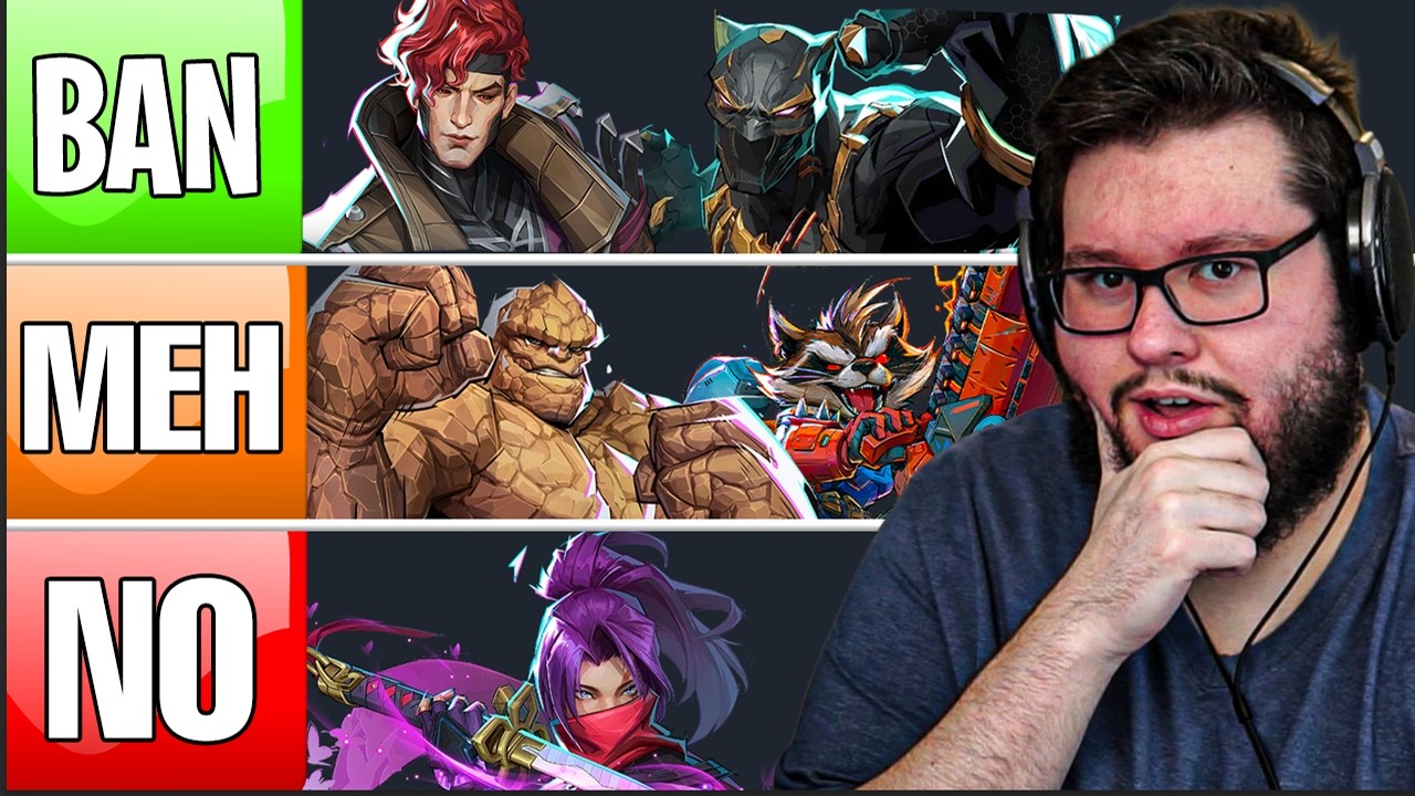 An UPDATE To The Marvel Rivals Season 9 Ban List