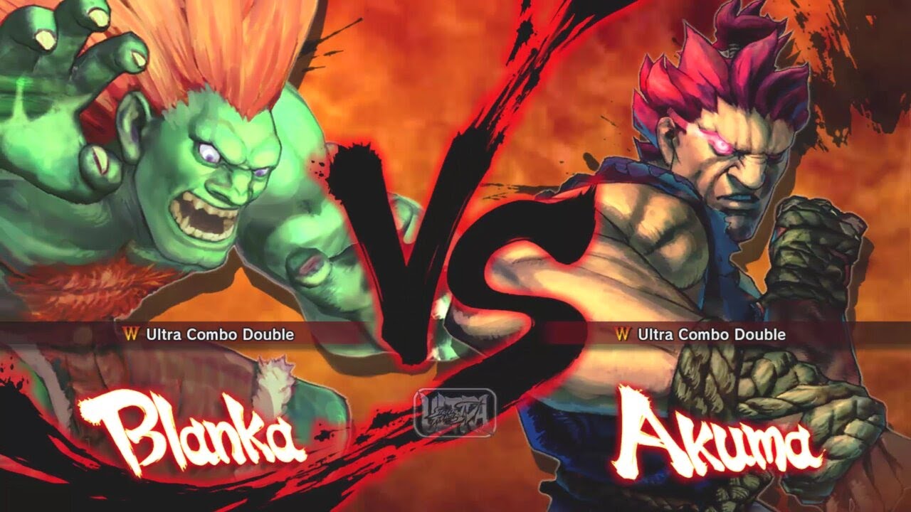 Ultra Street Fighter 4 - Бланка против Акумы [Самый сложный уровень]