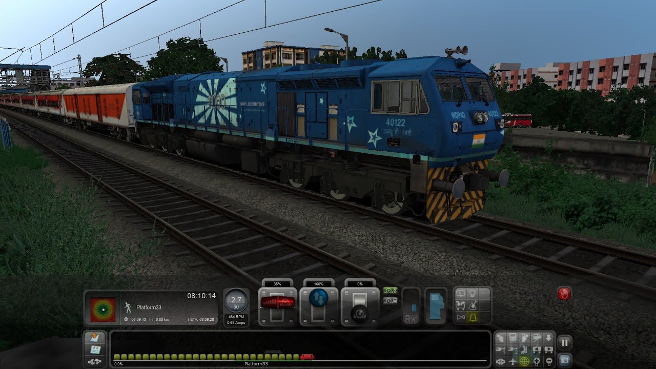 AKTrains & indosimworld Train simulator Secunderabad Jn.