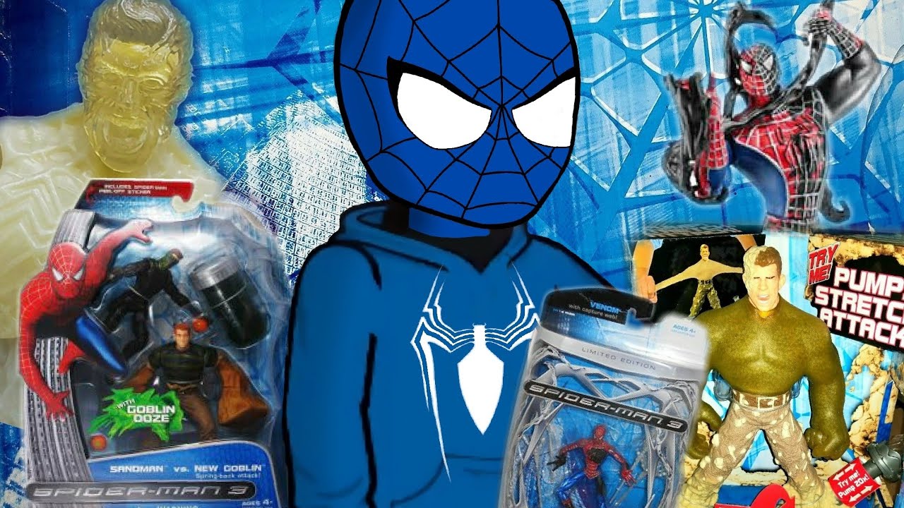 Five Rare/Unreleased Spider-Man 3 Figures and Toys...