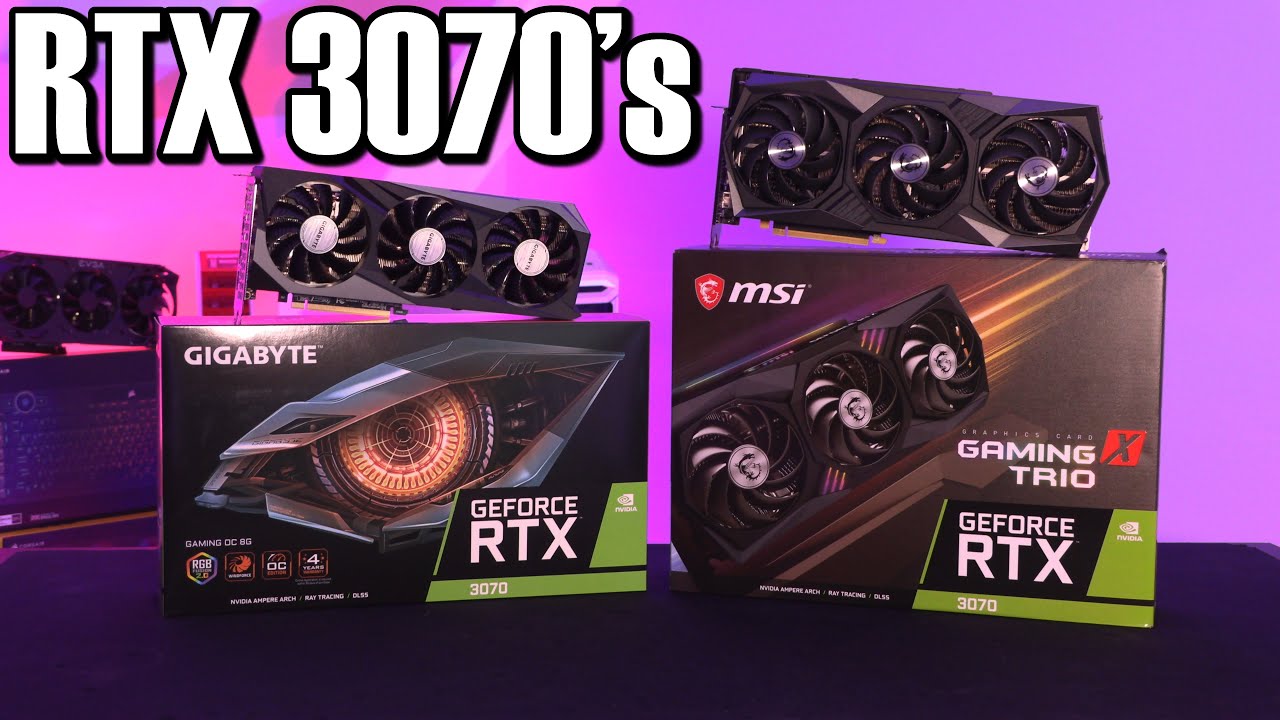 MSI Trio X vs Gigabyte OC RTX 3070 Review