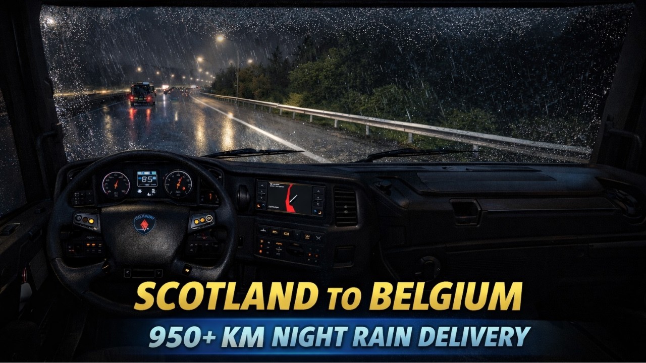 Euro Truck Simulator 2 | Scotland, Netherlands & Belgium | No Commentary