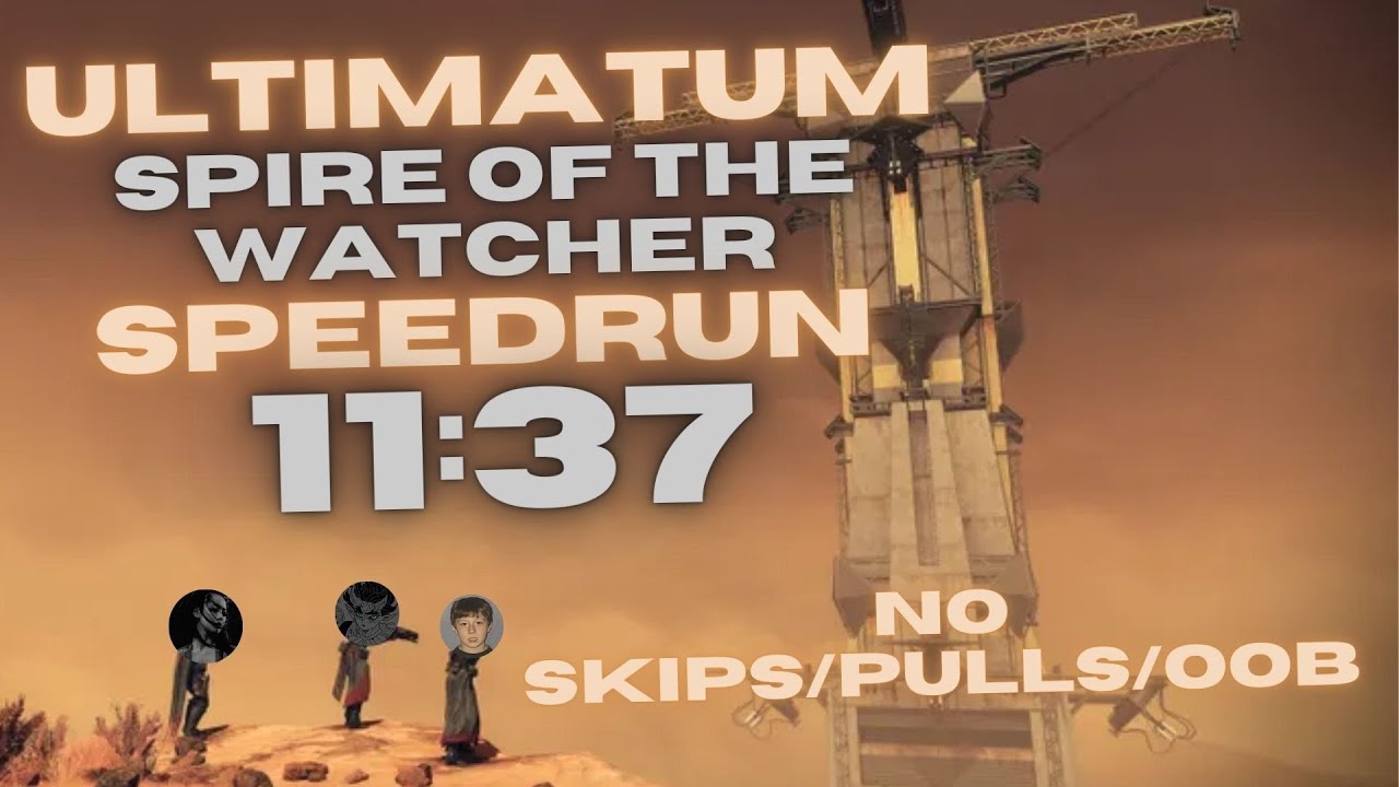 ULTIMATUM SPIRE of the WATCHER EN 11:37 | Destiny 2 | Ryusuri #Destiny2MOTW (No Skips/Pulls/OOB)