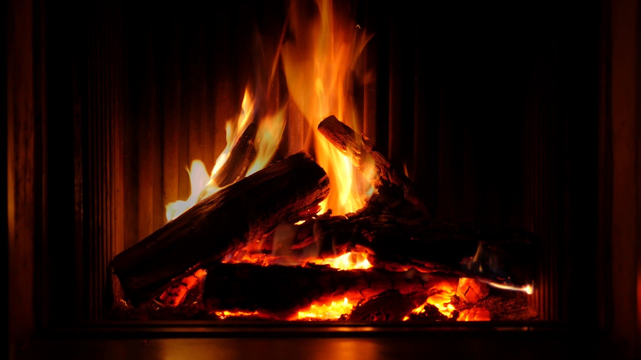 Michael Bublé - Christmas (Full Deluxe Christmas Yule Log) [4K HD]