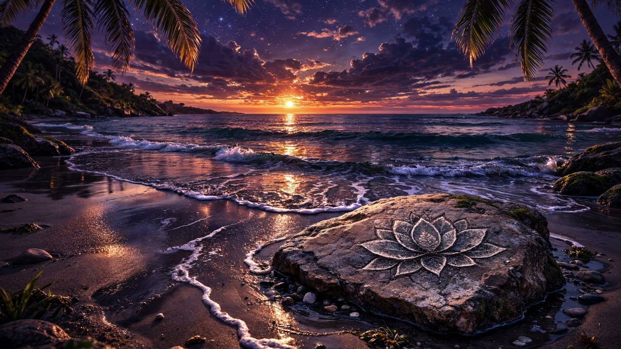 8 Hours of Ocean Waves🌙 Deep Sleep & Relaxation