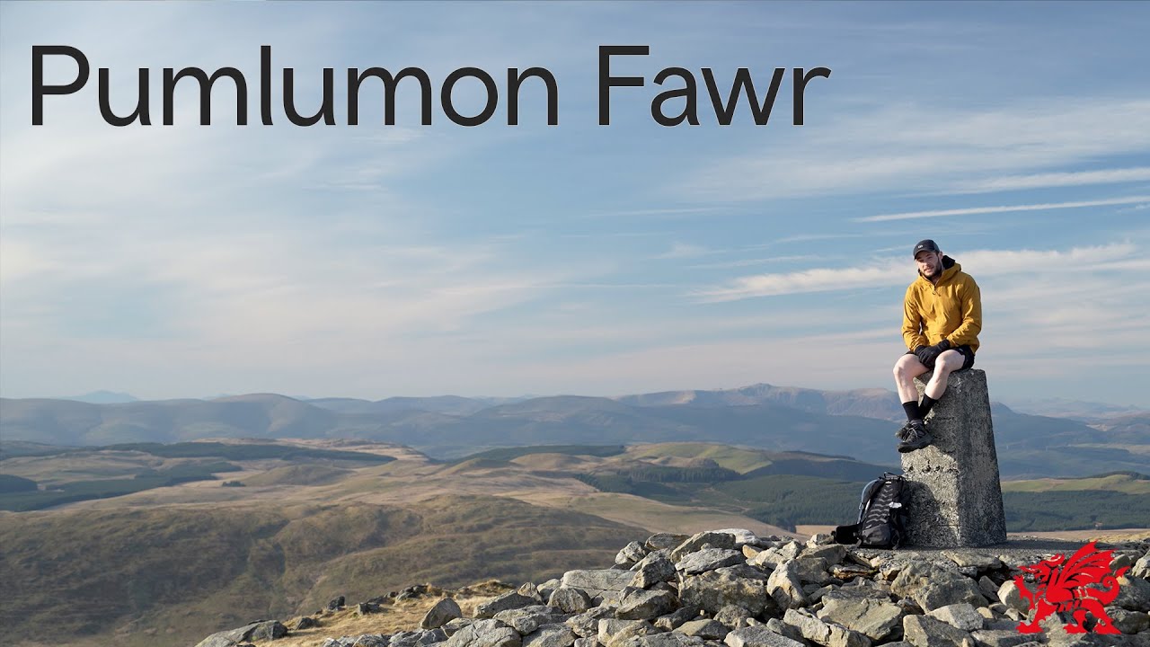 Chris Knight climbs Pumlumon Fawr in the Cambrian Mountains.
