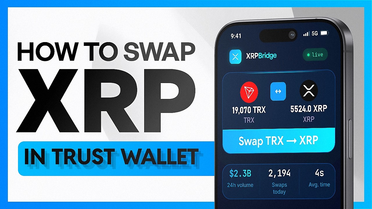 Can't Swap to XRP in Trust Wallet? (Do This Instead)