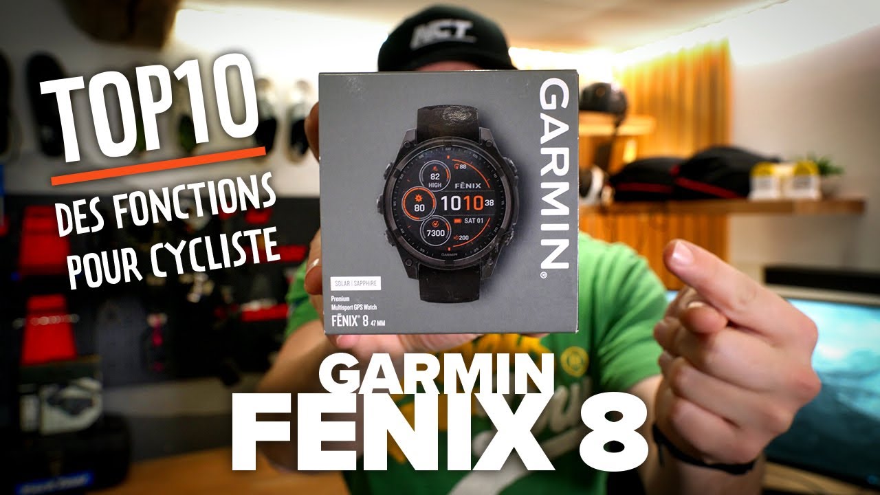 GARMIN FENIX 8 - TOP 10 DES FONCTIONS POUR CYCLISTES !