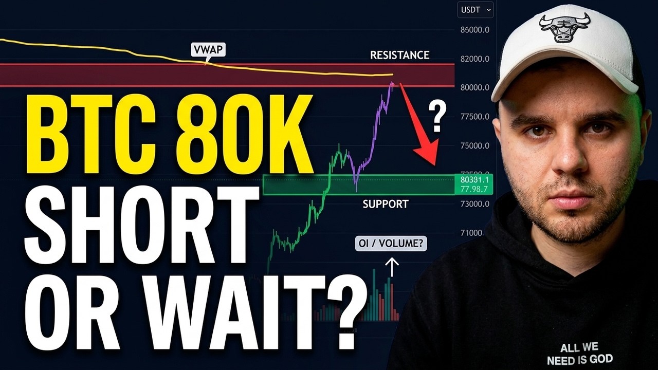 Bitcoin Price Analysis Today: 80K Reached &mdash; Short or Wait?