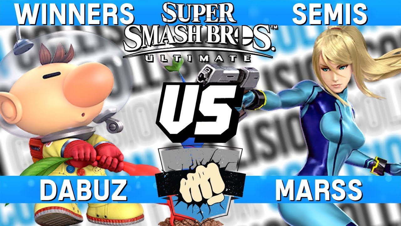 Collision 2019 Winners Semis - Dabuz (Olimar) vs Marss (Zero Suit Samus) - Smash Ultimate