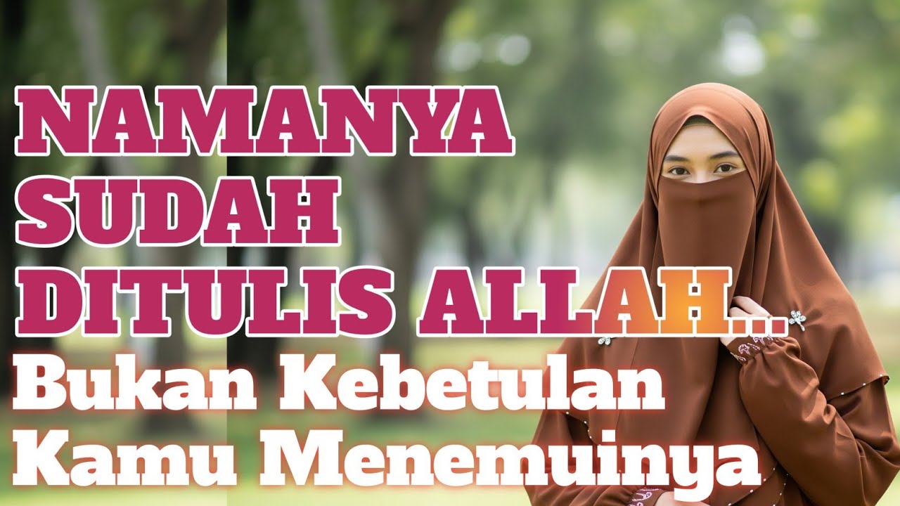 Allah Sudah Menulis Namanya Sejak Lama, Inilah 5 Tanda Jodoh Sejatimu