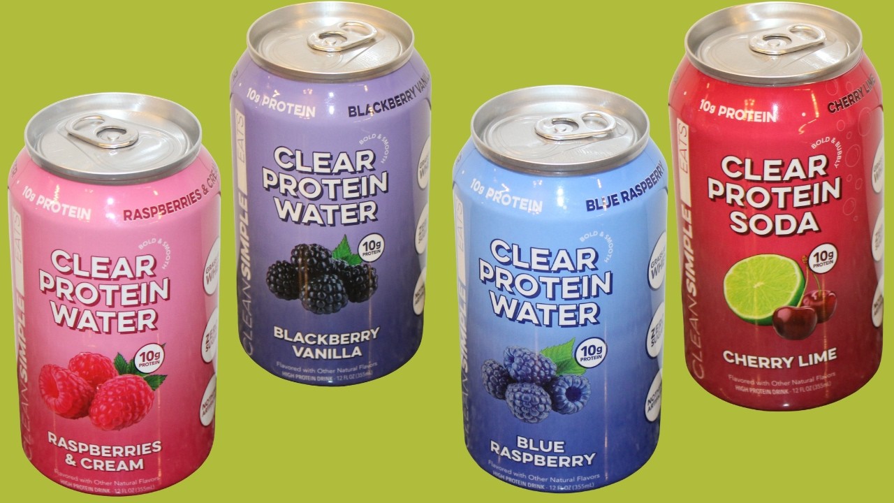 Clean Simple Eats Blue Raspberry, Raspberries & Cream, Blackberry Vanilla, Cherry Lime Review