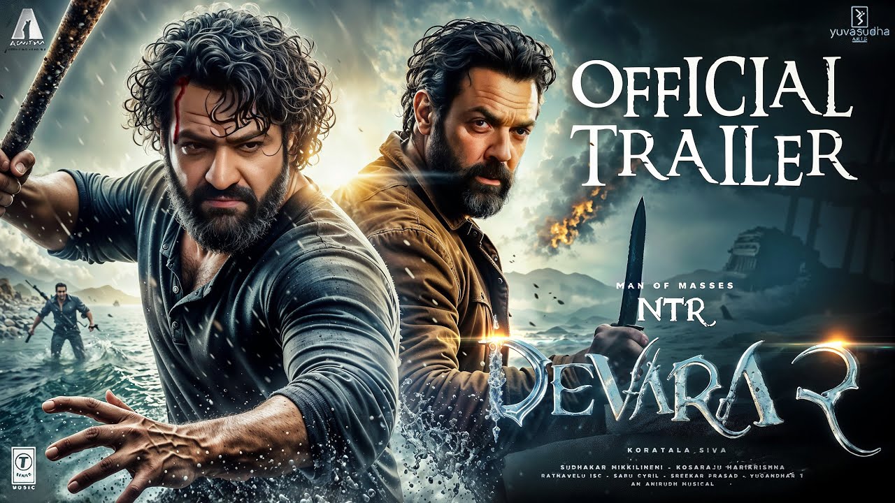 Devara Part 2 | TRAILER (Hindi)| Jr. Ntr | Saif Ali Khan| Janhvi Kapoor| Koratala S|Prakash| Concept