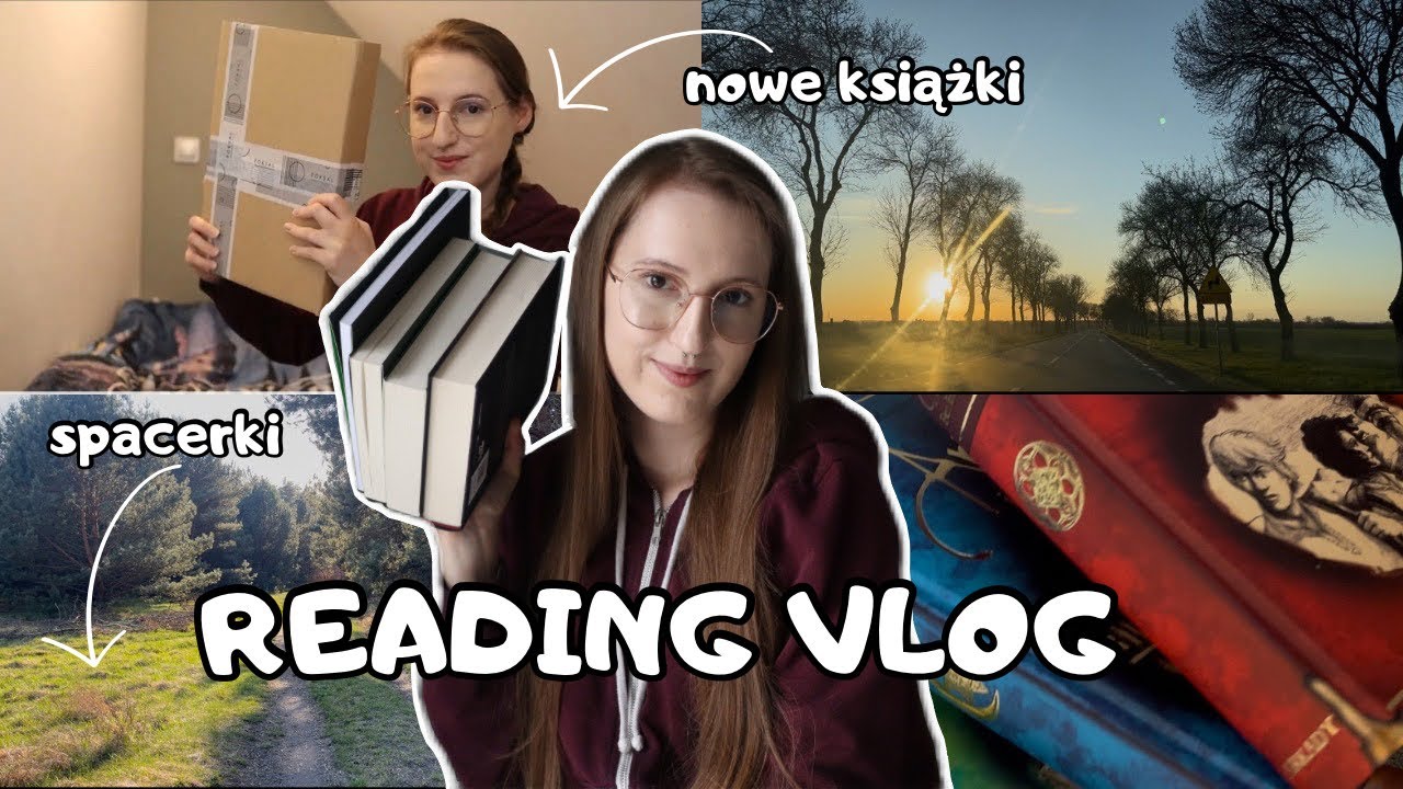 READING VLOG- dobre i gorsze KSIĄŻKI, trochę ŻYCIA i DUŻO CZYTANIA 📚🌞