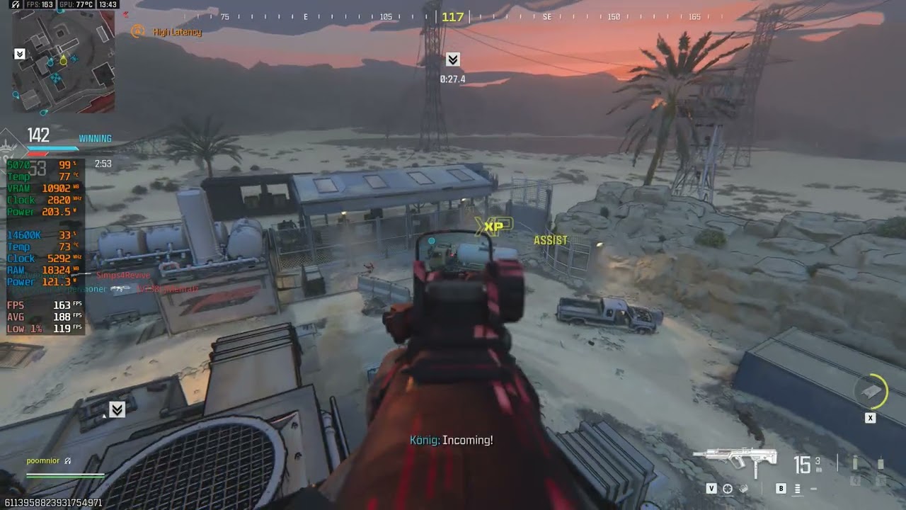 Call of Duty MW3 2023 i5-14600K RTX 5070