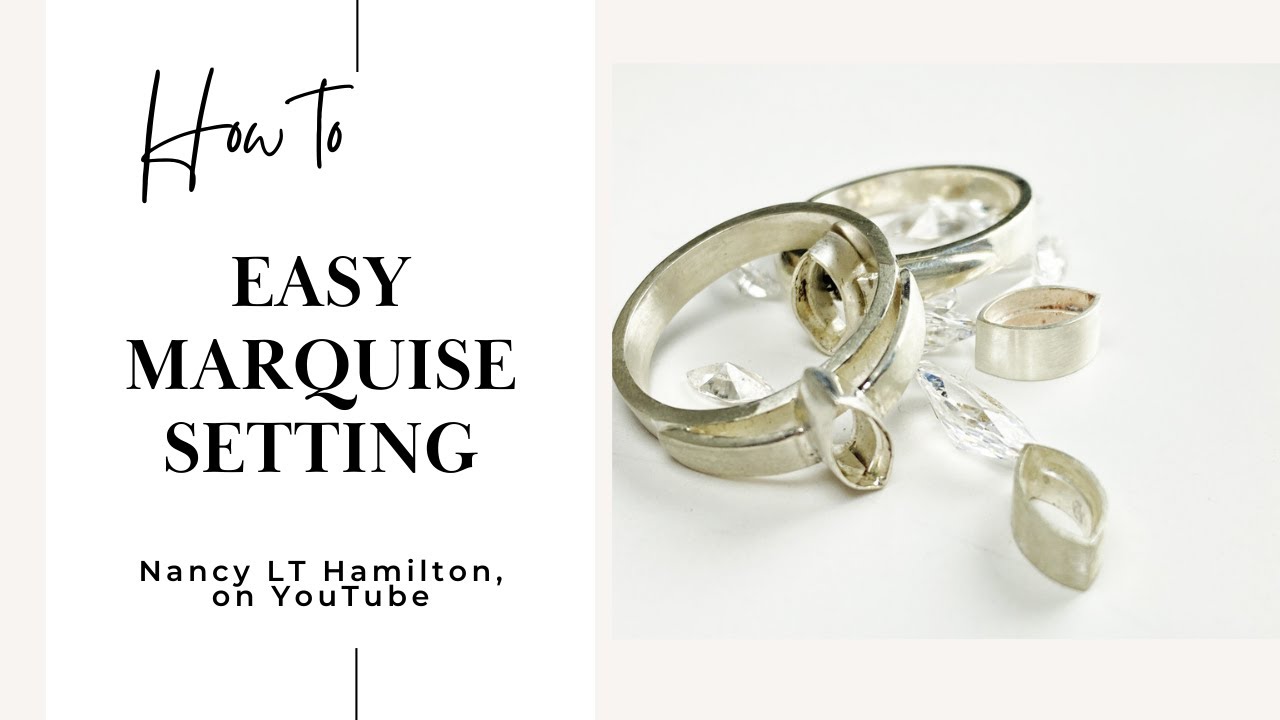 Easy Marquise Stone Setting