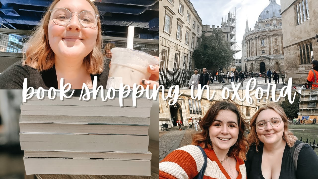 come bookshopping in oxford with me || book shopping vlog + haul [CC]