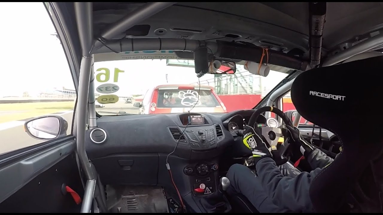 BRSCC Fiesta Junior Championship Silverstone National Round 5 Race 1 Driver Hayden Gray age 14