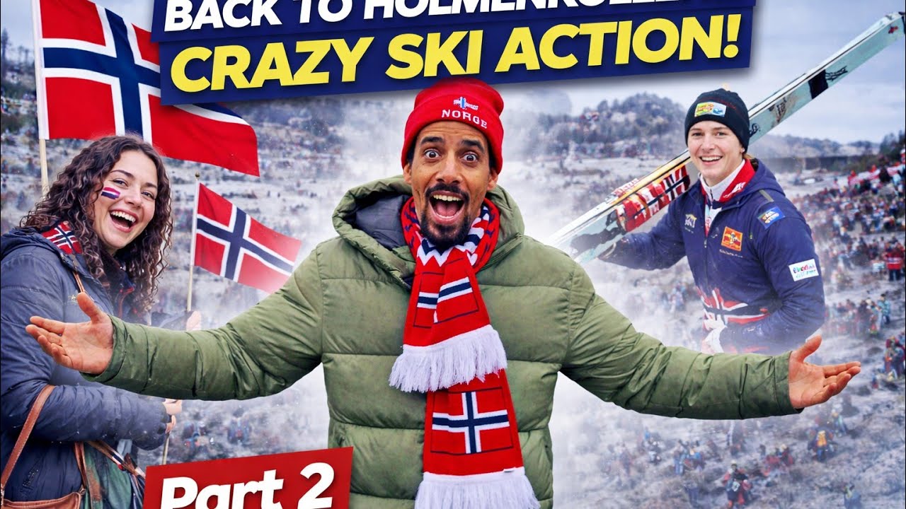 HOLMENKOLLEN IS WILD!🇳🇴🔥PART 2  ዋው ብቻ!