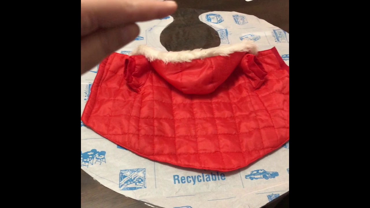 DIY DOG RAINCOAT