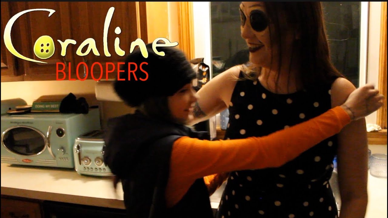 CORALINE Scene Recreation BLOOPERS