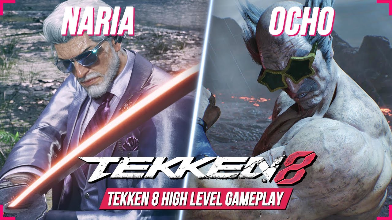 TEKKEN 8 ⚡ NARIA (VICTOR)  Vs  Ocho (HEIHACHI)⚡ T8 Best High Level Ranked Match ⚡