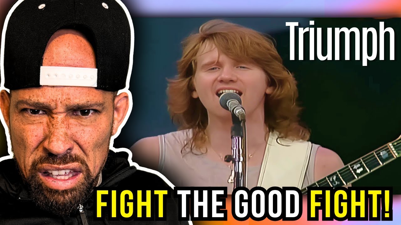 Rapper FIRST time REACTION to Triumph - Fight The Good Fight! This is what I'm talking about...