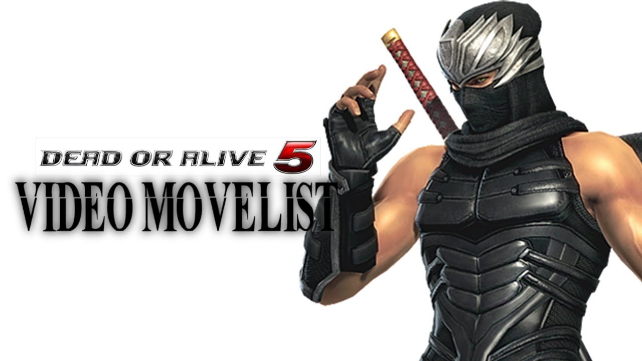 DOA 5 - Hayabusa Command Training - Video Movelist