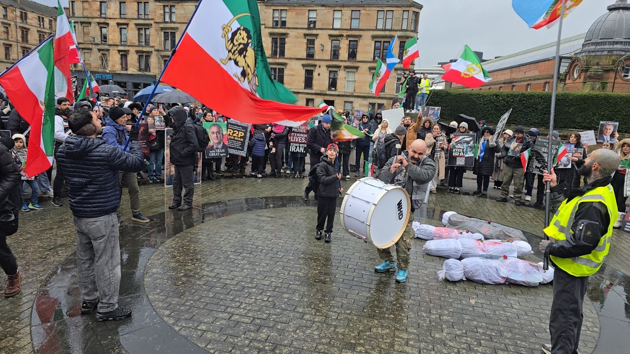 Iran Protest in Glasgow | Kelvingrove Art Gallery | Voices for a Free Iran #Iran#FreeIran