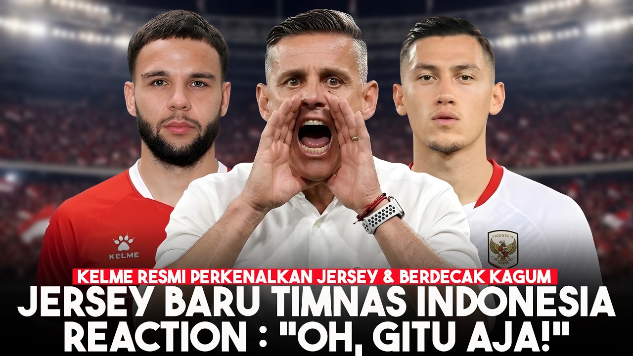 Bedah Jersey Baru Timnas Indonesia, Berdecak Kagum & Reaksi Flat
