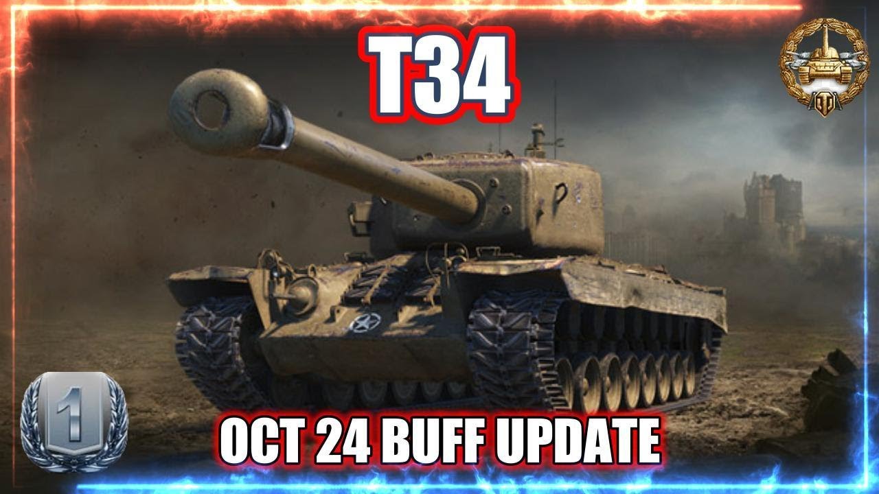 T34 It Got Buffed! American Premium Heavy Tank WOT Console - World Of Tanks Modern Armour