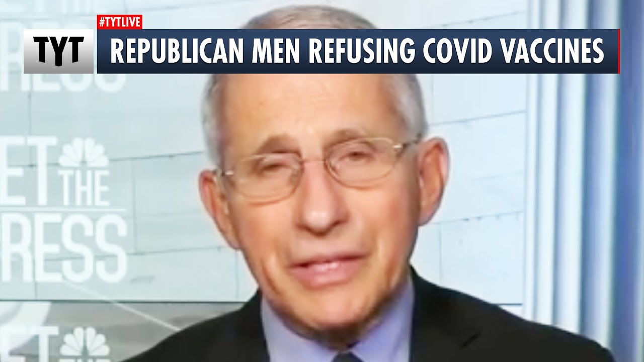 STUDY: HALF of Republican Men Won't Take COVID Vaccines