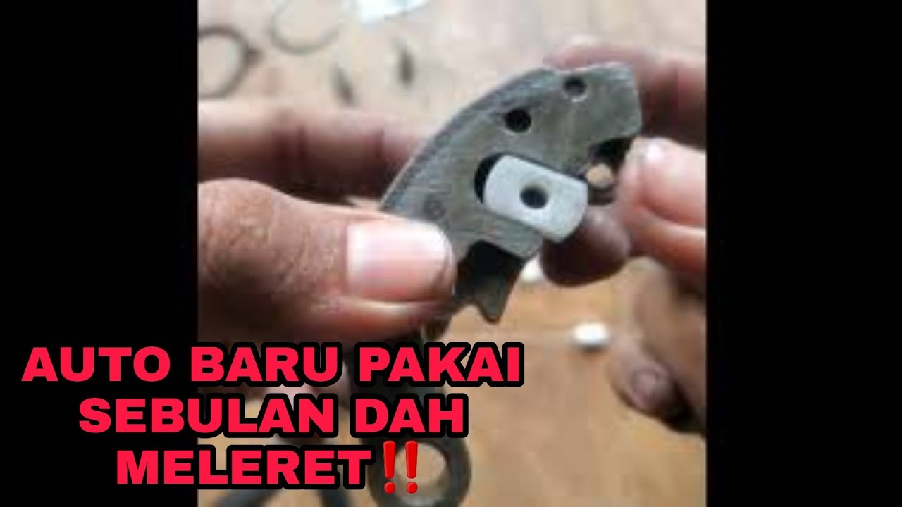BARU TUKAR AUTO CLUTCH | PAKAI SEBULAN DAH MELERET ‼️ | HONDA FUTURE 125